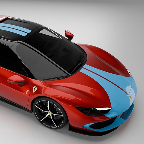 3D-модель Ferrari