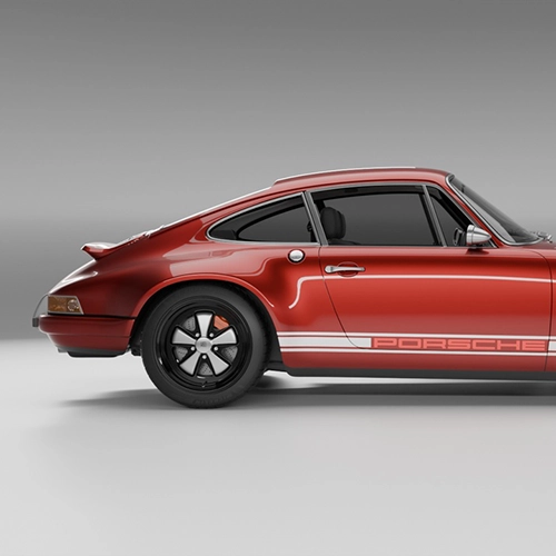 3D-модель Porsche