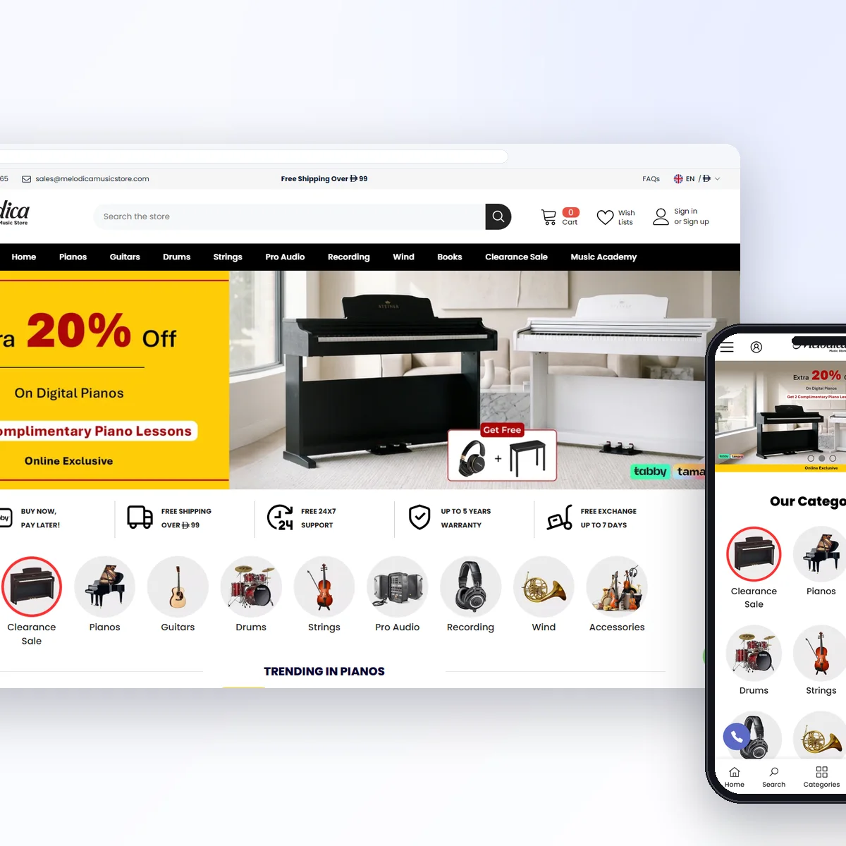 Melodica Music Store