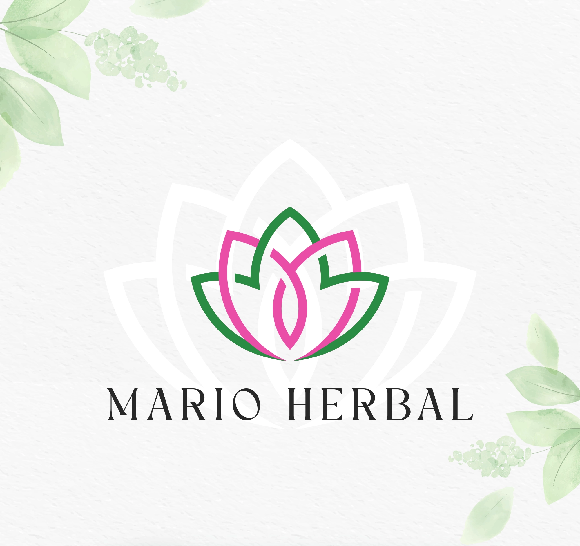 Mario Herbal Logo 1