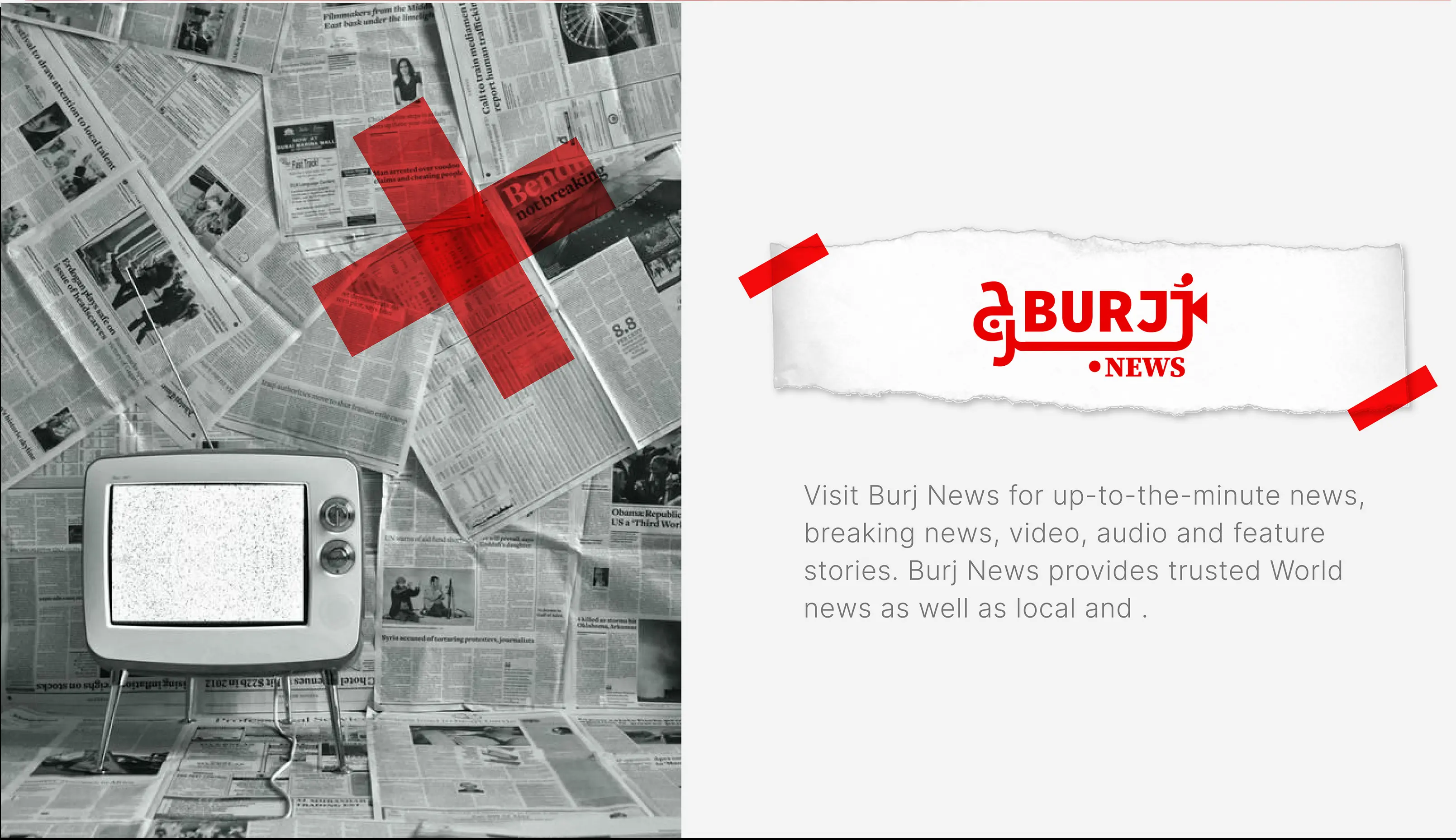 Screenshot 2024 06 06 at 16 54 38 Burj News Logo Design by Muhammad Hamaeel